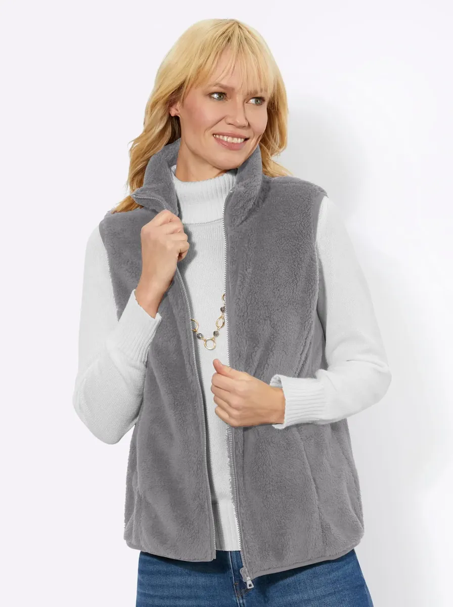

Флисовый жилет Classic Basics, серый
