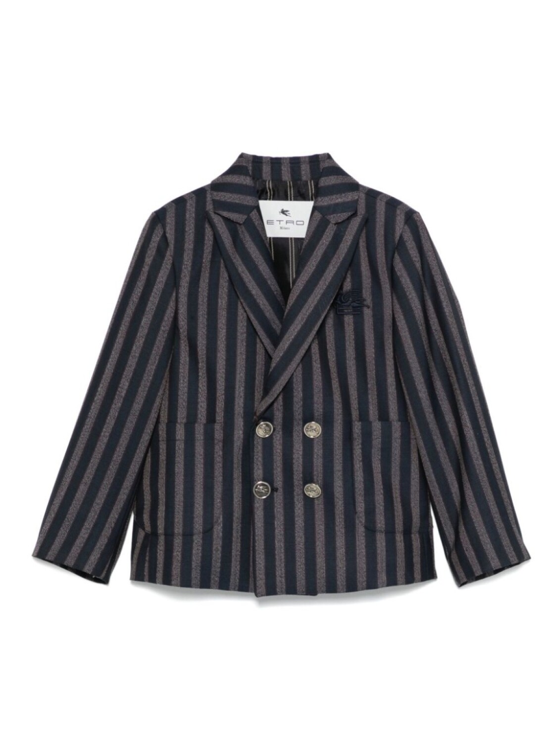 

Полосатый пиджак ETRO KIDS, синий
