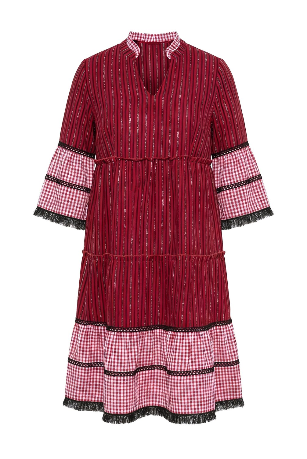 

Angel of Style Платье в темно-красном цвете