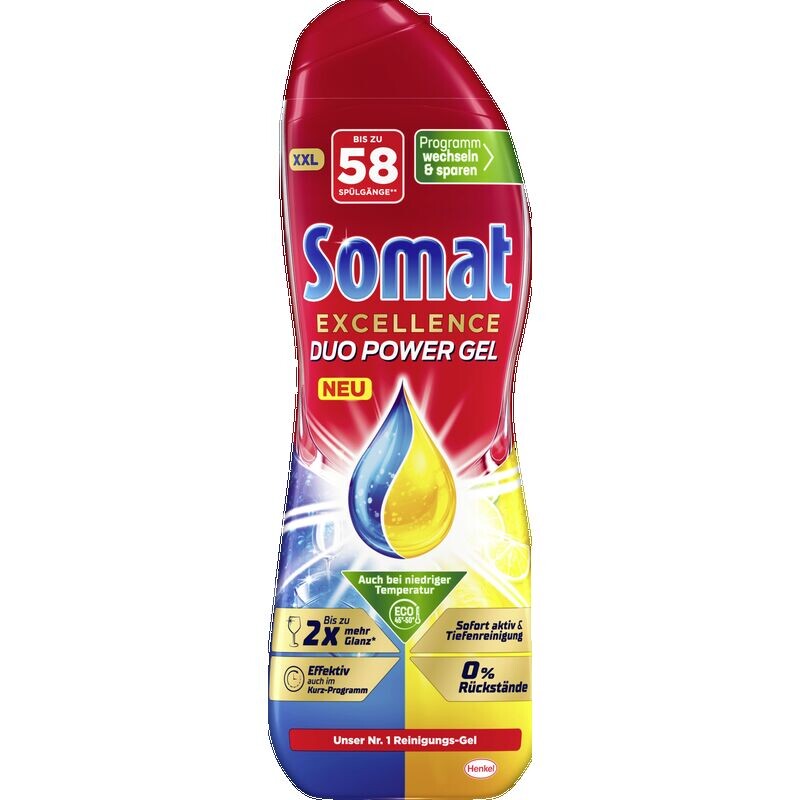 

Excellence Duo Power Gel Лимон и Лайм Somat, 928 ml