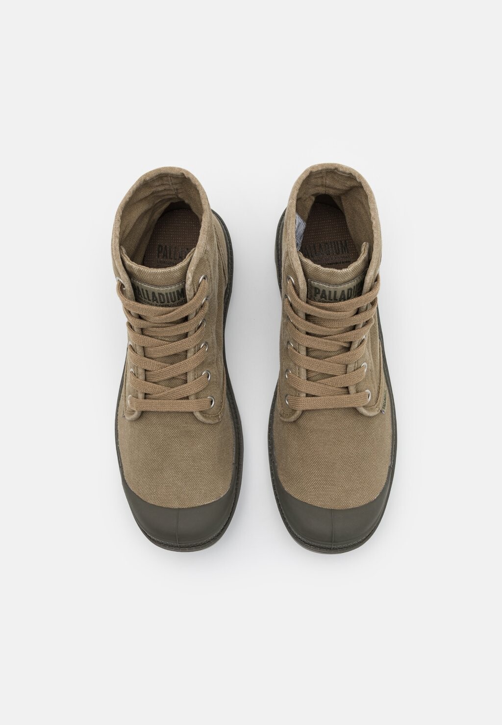 Высокие кроссовки Pampa Hi Palladium, цвет dusky green — фото 4