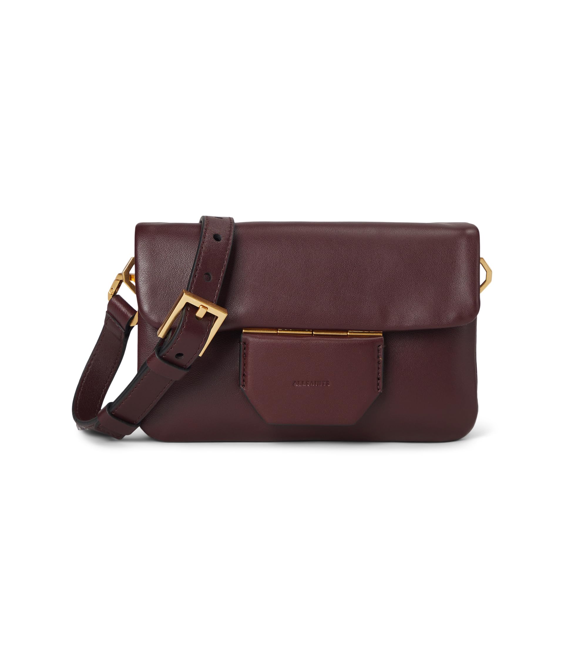 

Сумка AllSaints Jupiter Xbody, цвет Dark Red