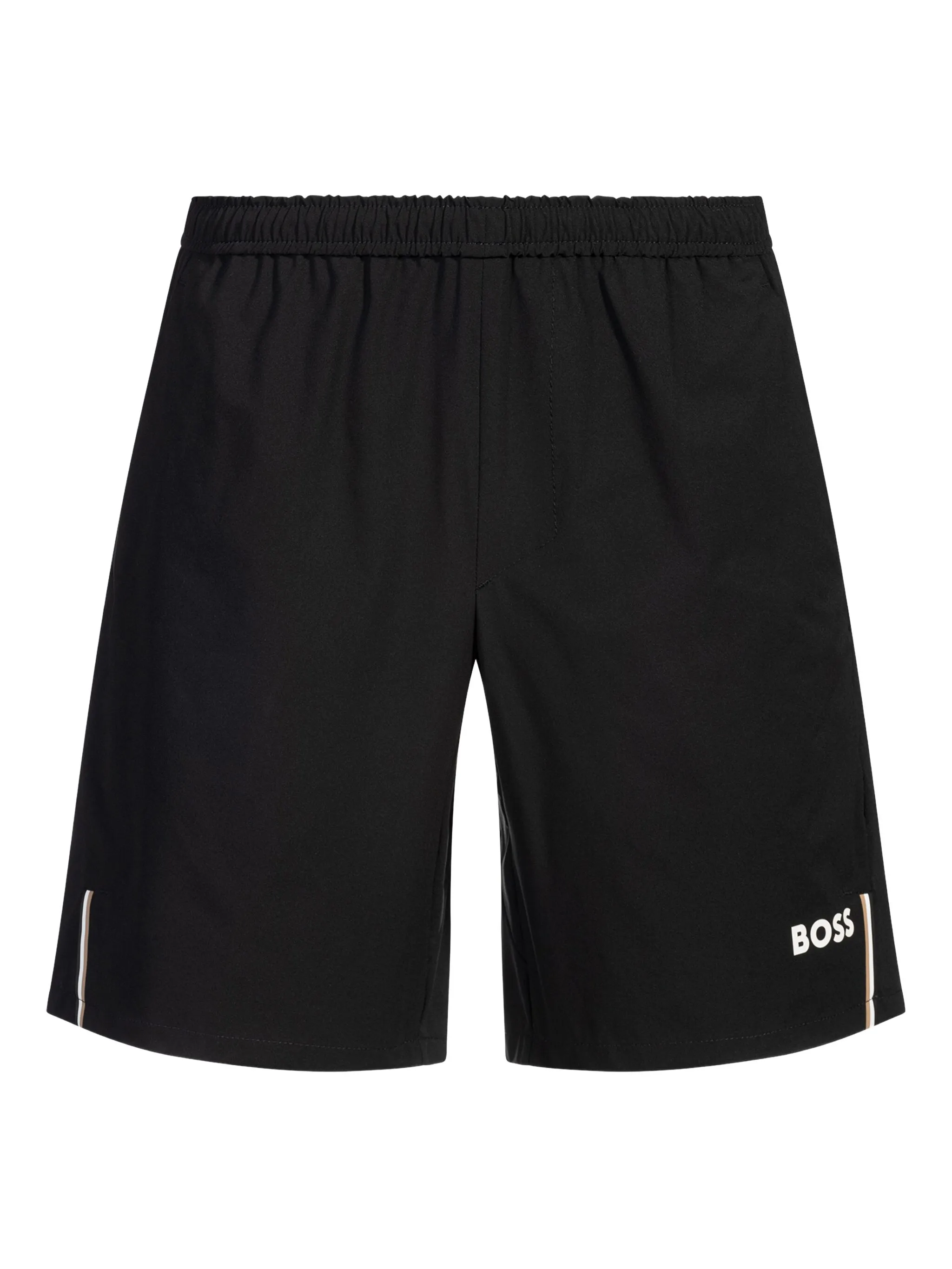 

Спортивные шорты с логотипом Boss, черный