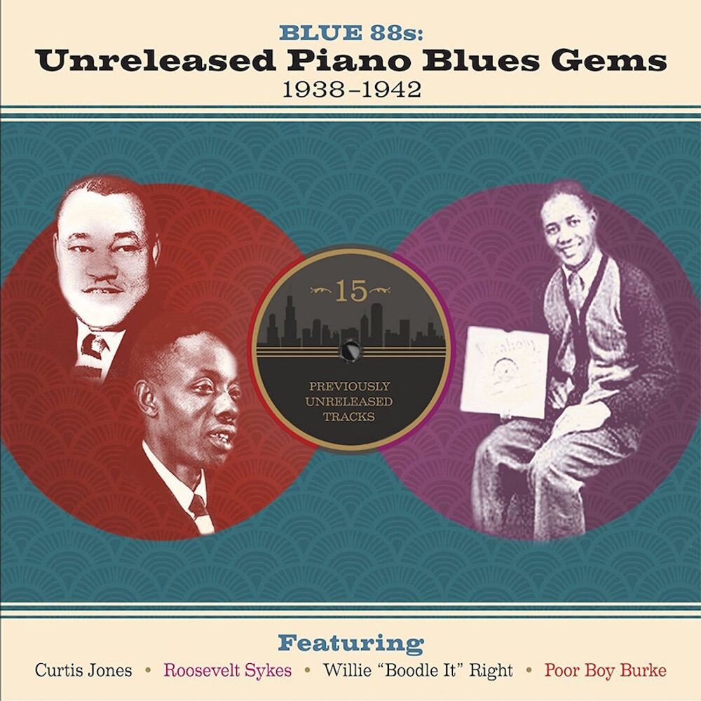 

Диск CD Blue 88s: Unreleased Piano Blues Gems 1938-1942 - Various Artists