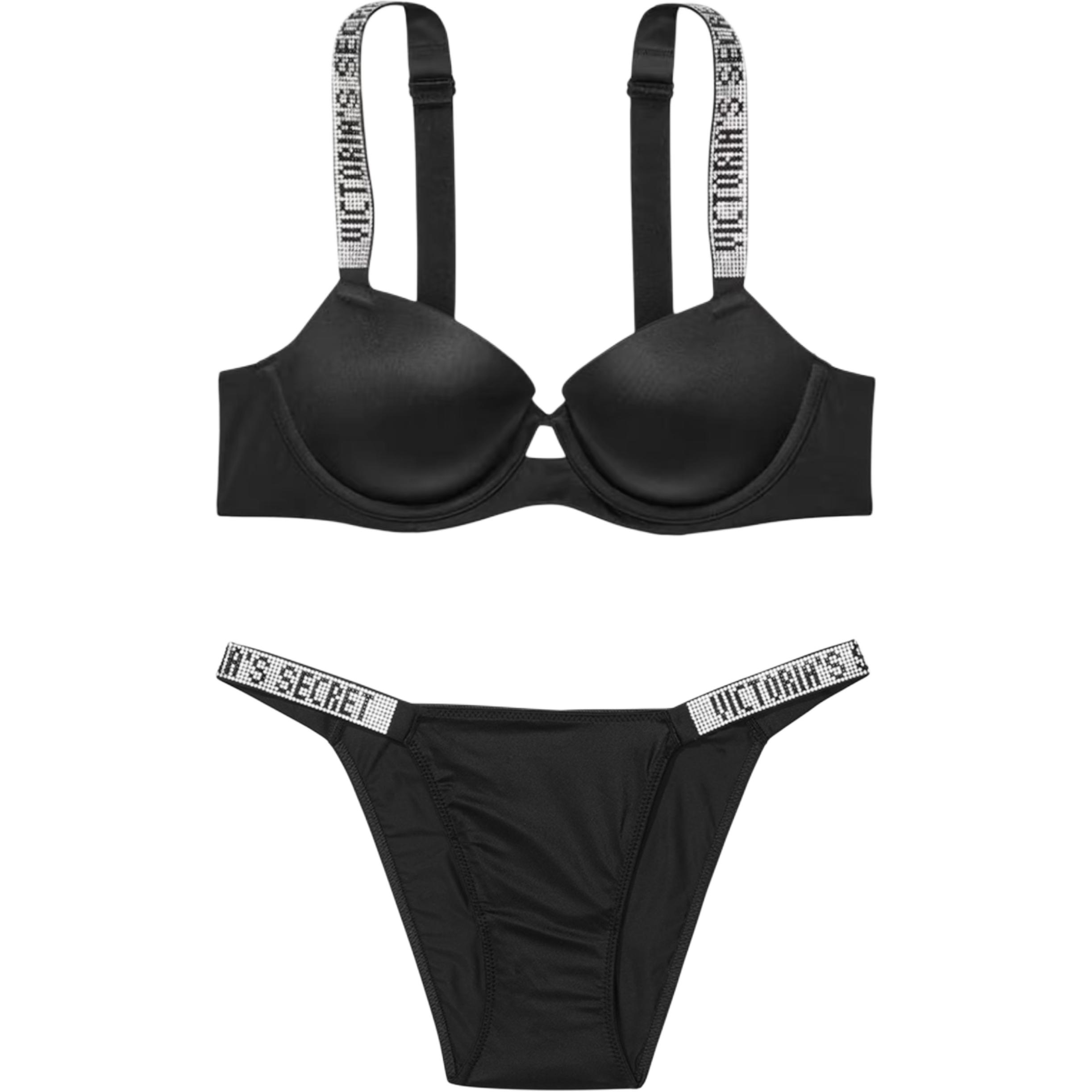 

Женский комплект нижнего белья Victoria's Secret, Set (черный)