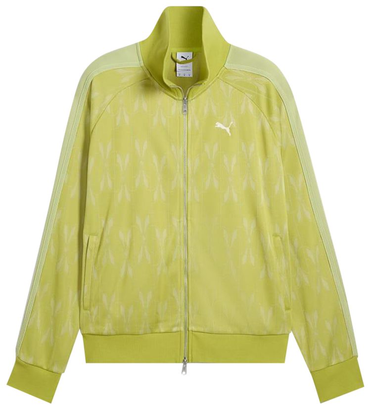 

Куртка Puma The NeverWorn V T7 Track Jacket 'Sea Kelp', зеленый