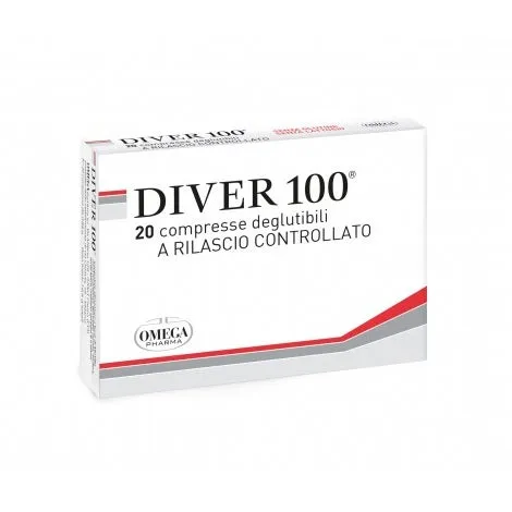 

Дайвер 100 20 таблеток Omega Pharma