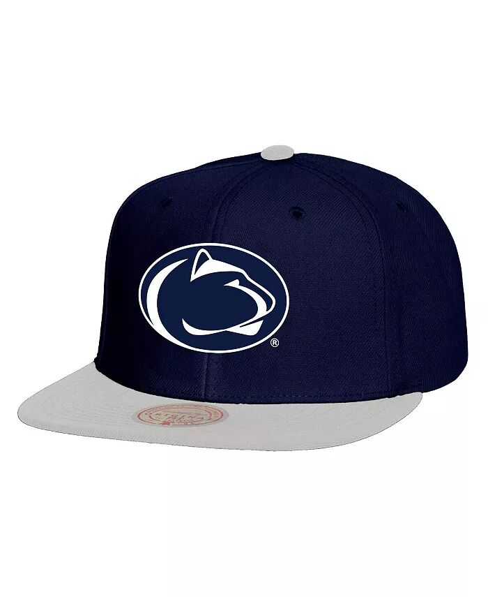

Мужская темно-синяя/белая бейсболка Penn State Nittany Lions 2-Tone 2.0 Snapback Mitchell & Ness