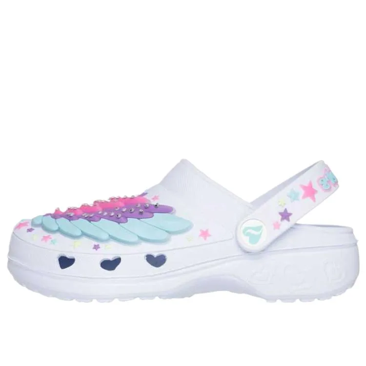Skechers Kids Детские сандалии low top белые для детей 3-7 лет