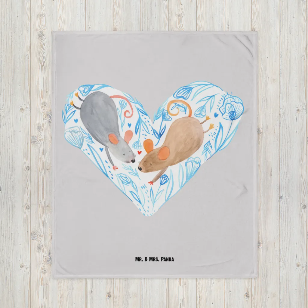 

Одеяло Mr. & Mrs. Panda, серый