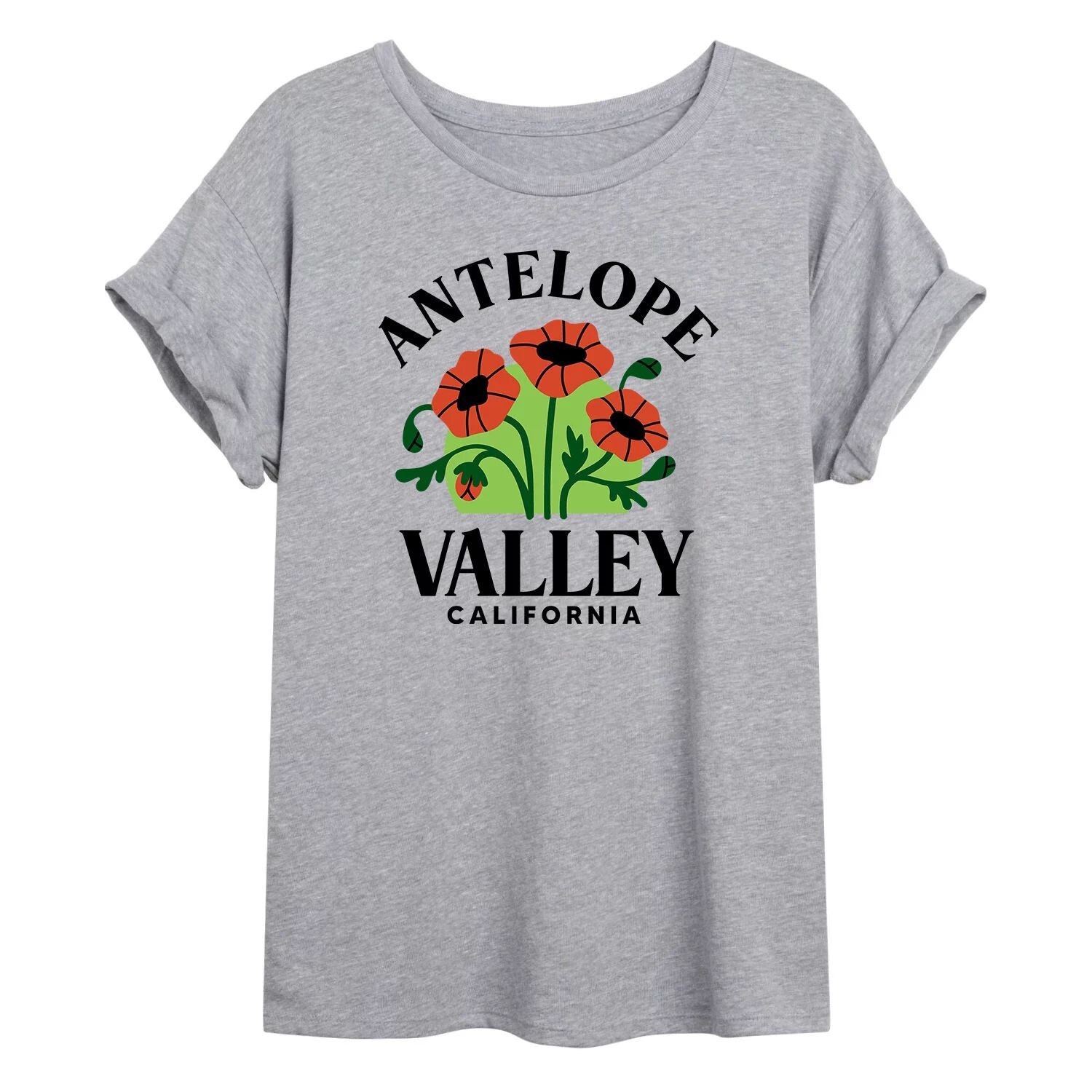 

Детская футболка большого размера с рисунком Antelope Valley Cali Licensed Character