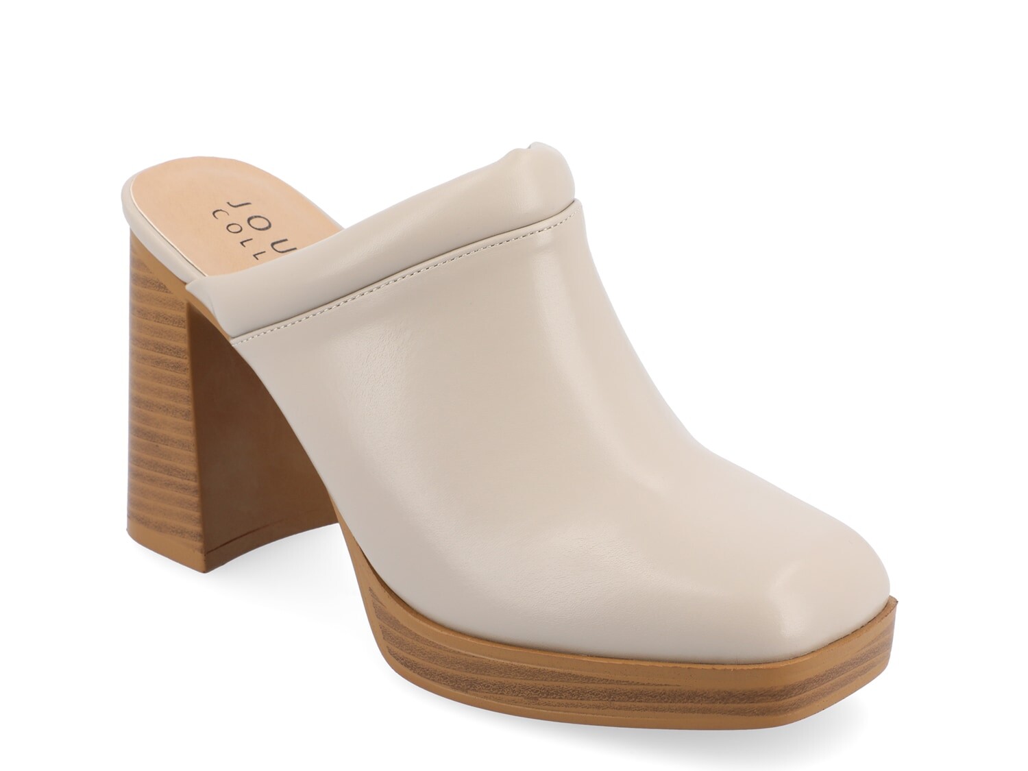 Туфли-мюли Journee Collection Izara на платформе, серый