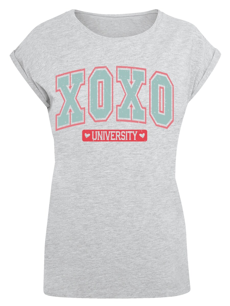 

Рубашка F4NT4STIC XOXO University Valentinstag, серый