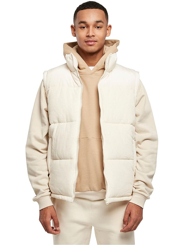

Urban Classics Вельветовый жилет белого цвета