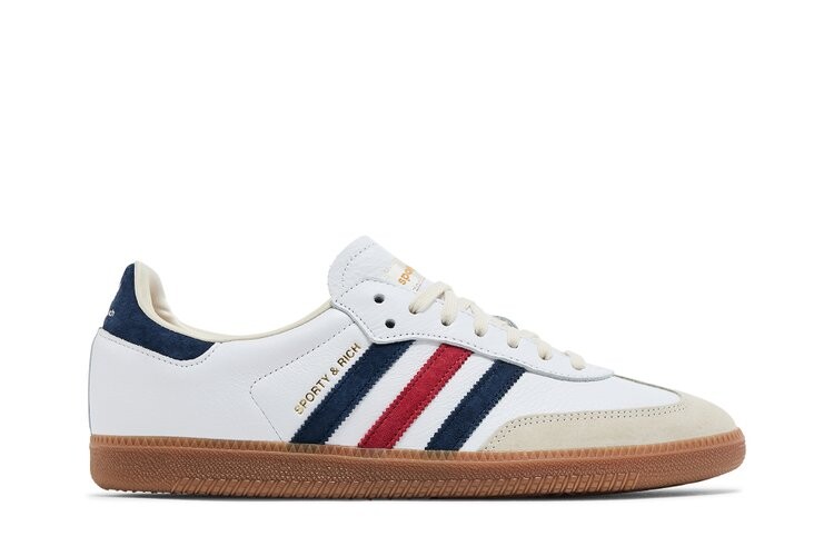 

Кроссовки Sporty & Rich x Samba OG, цвет USA, Серый, Кроссовки Sporty & Rich x Samba OG, цвет USA