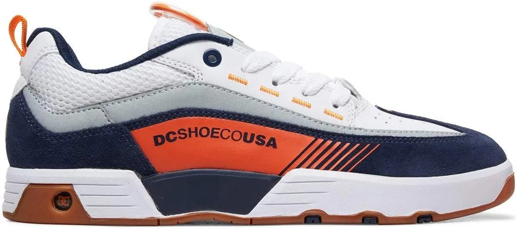 Мужские кроссовки DC Legacy 98 SLM DC Shoes, 2-Navy Orange — фото 2