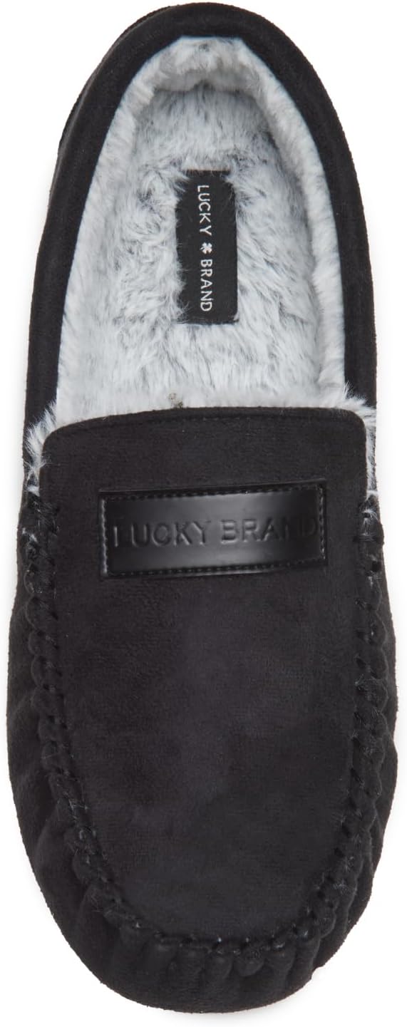 

Мужские мокасины Lucky Brand - Уютная домашняя обувь с мягкой подкладкой, черный