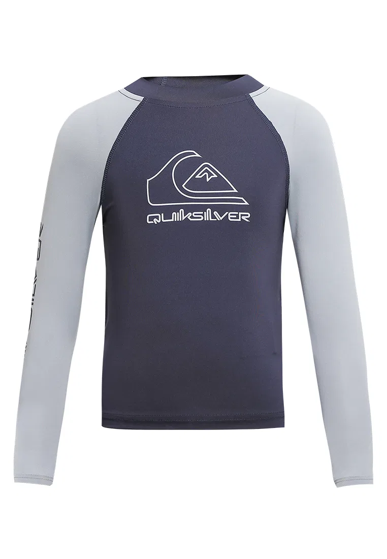 Футболка с длинным рукавом, детская, On Tour Quiksilver, чернильный
