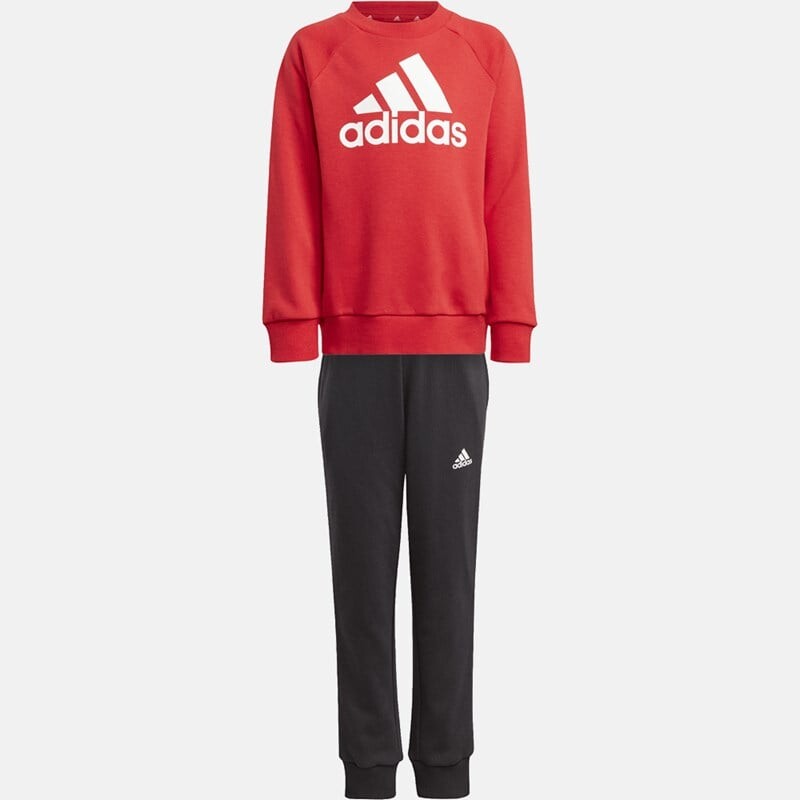 

Детский спортивный костюм первой необходимости из френч терри Adidas, черный