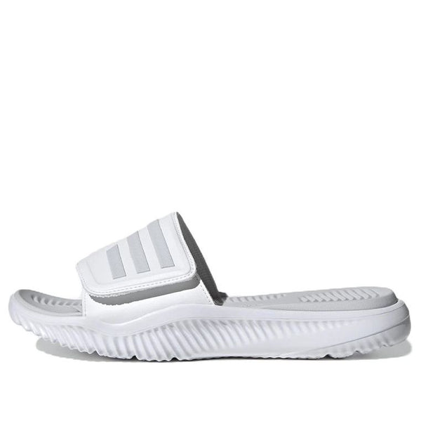

Кроссовки alphabounce slide 2.0 'white dash grey' Adidas, белый