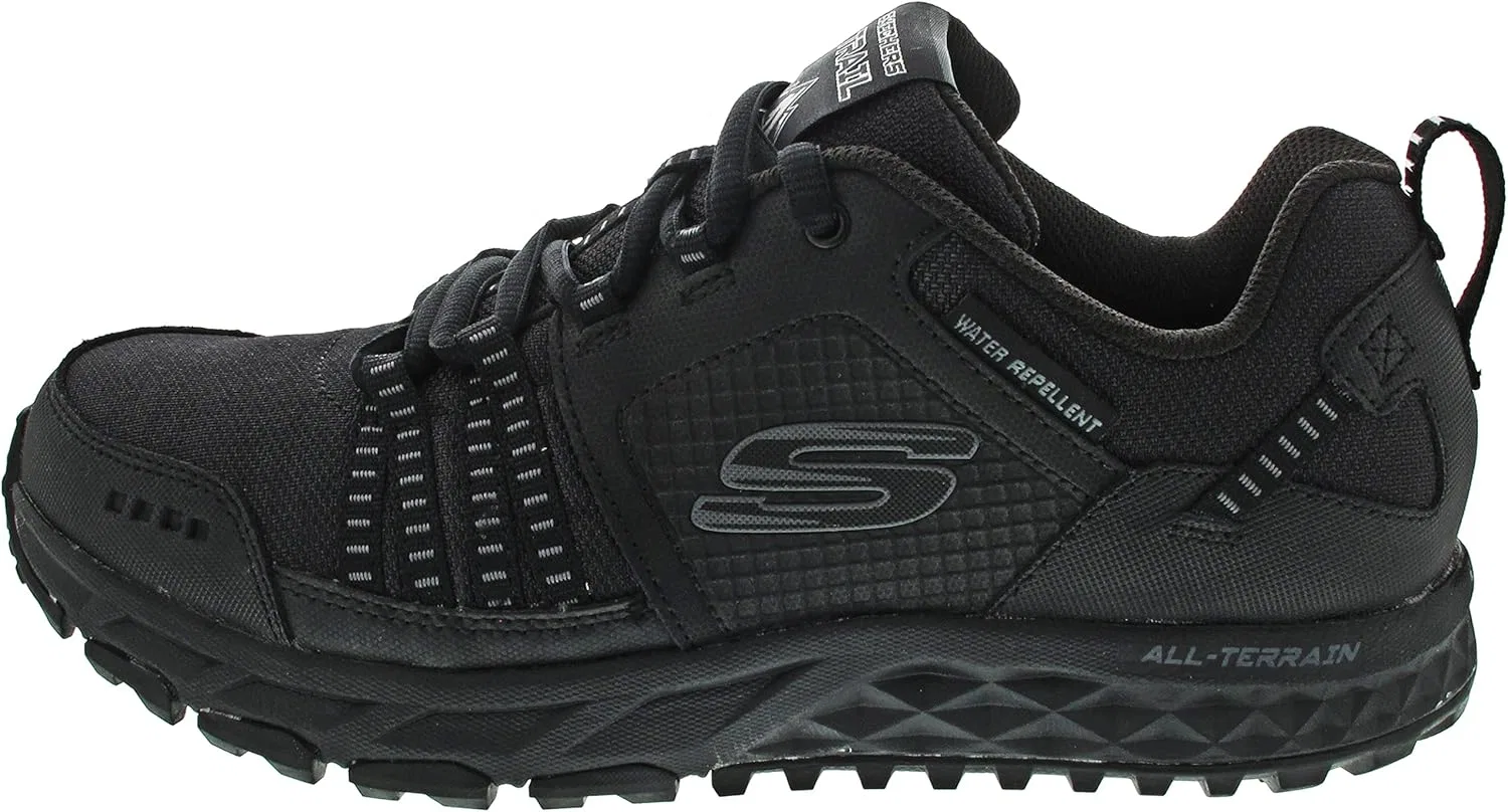 Мужские ботильоны Mustang Skechers, Black Leather Mesh Trim