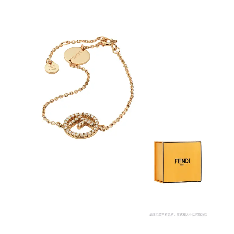 

FENDI Браслет Bronze для женщин Gold