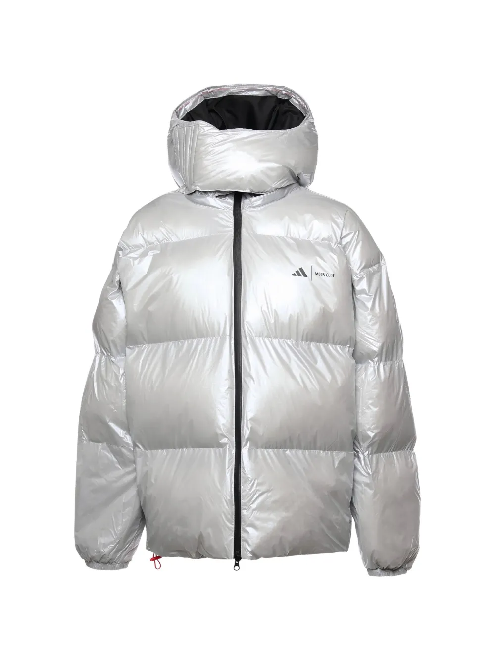 

Куртка на молнии с капюшоном Adidas x Moon Boot, серебряный