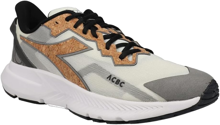 Мужские кроссовки для бега diadora X Acbc Mythos Blushield Volo 3 - коричневые, серые, белые — фото 2