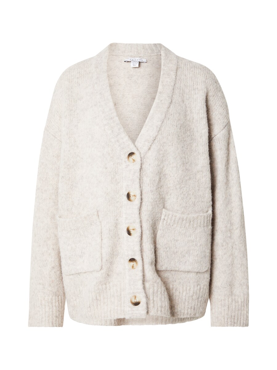 

Вязаный кардиган TOPSHOP Knit Cardigan, бежевый