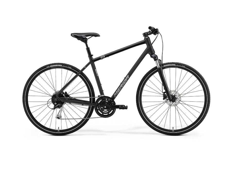 

Гибридный мужской велосипед Merida Crossway 20, черный