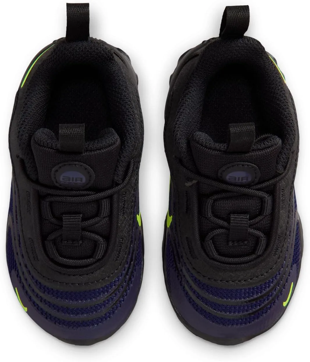 Детские кроссовки Nike Air Max Fire, черный/синий — фото 3