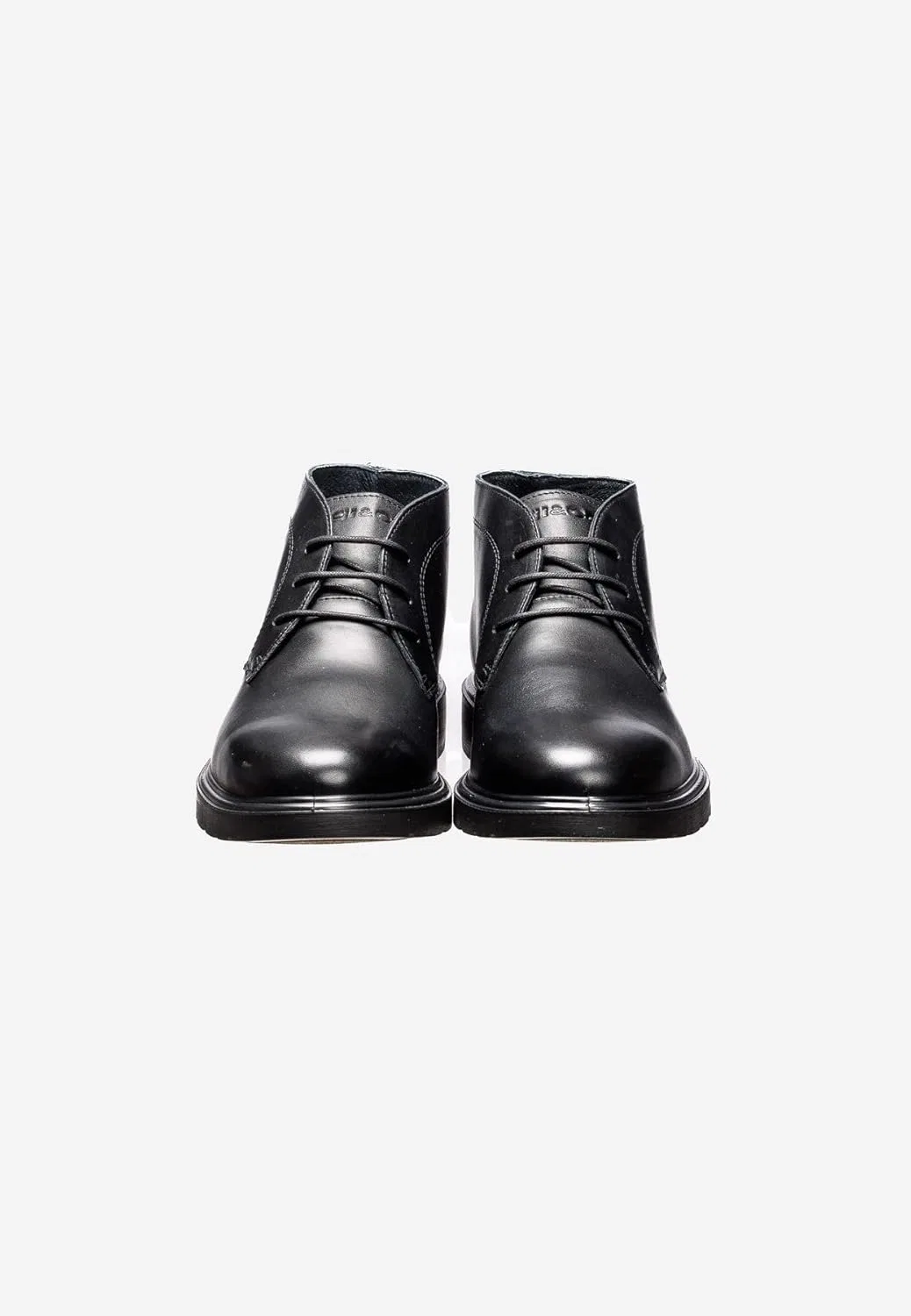 Ботильоны IGI&CO на шнуровке с прочной резиновой подошвой, Black — фото 4