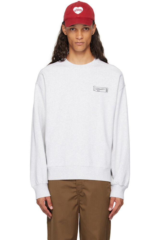 

Толстовка с серым принтом Carhartt Work In Progress