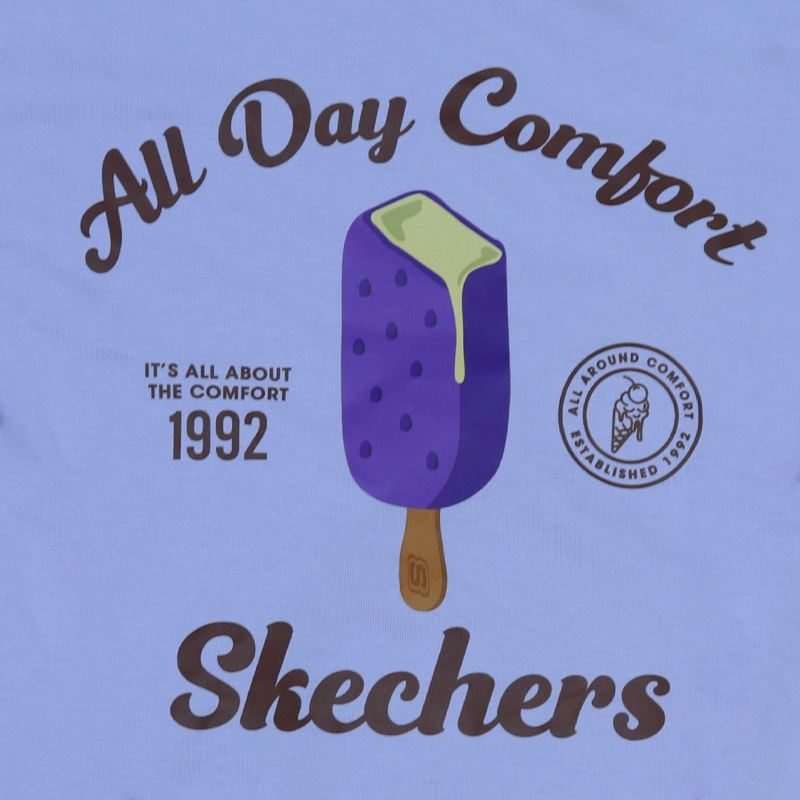 

Skechers Свитшот Women's Light Snow Cyan