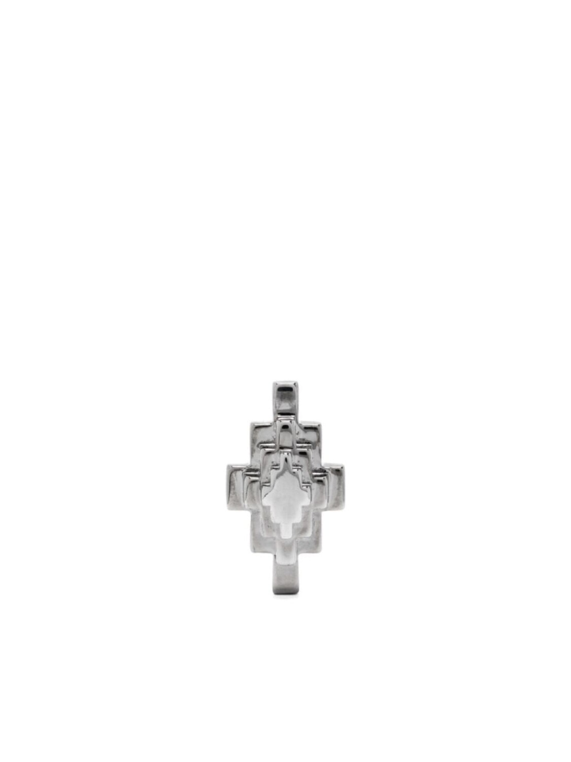 

Серьга Pyramid Cross Marcelo Burlon County of Milan, серебряный