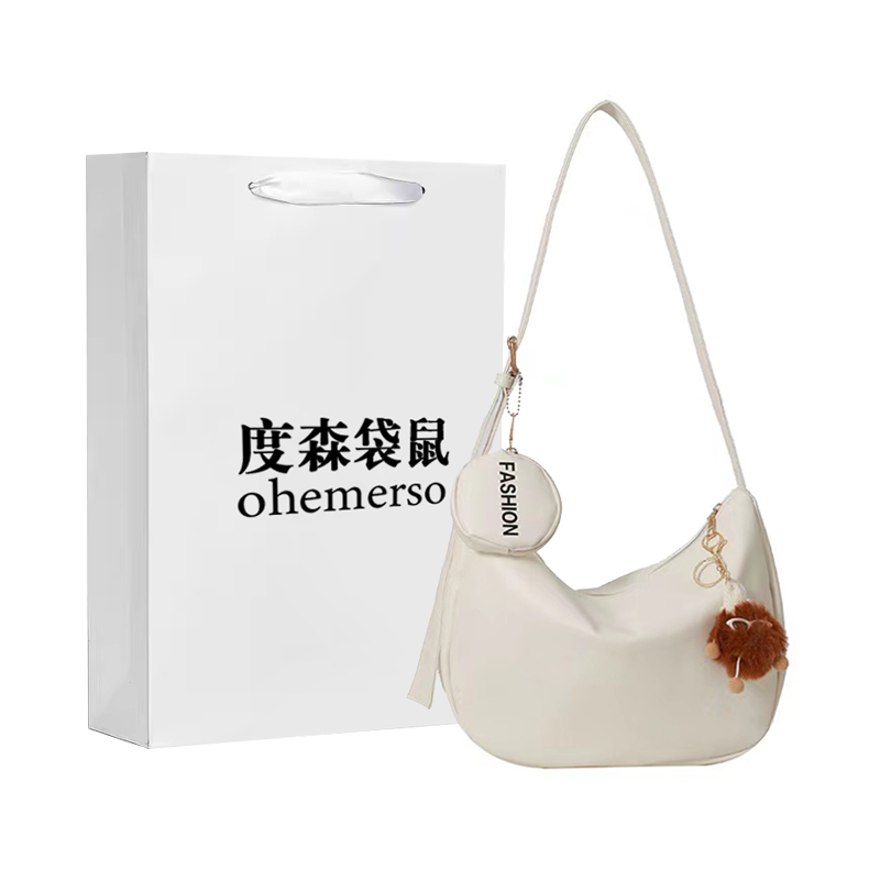 

Dusen kangaroo Женская наплечная сумка, Ecru