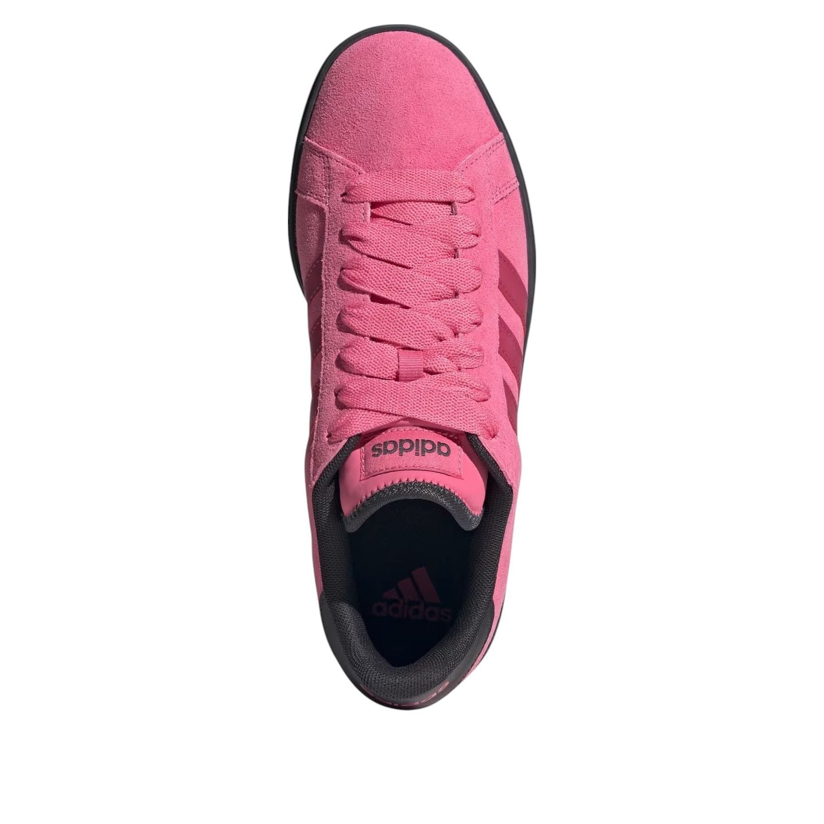 Adidas Grand Court Base 00S 'Pink Fusion Black' — фото 4