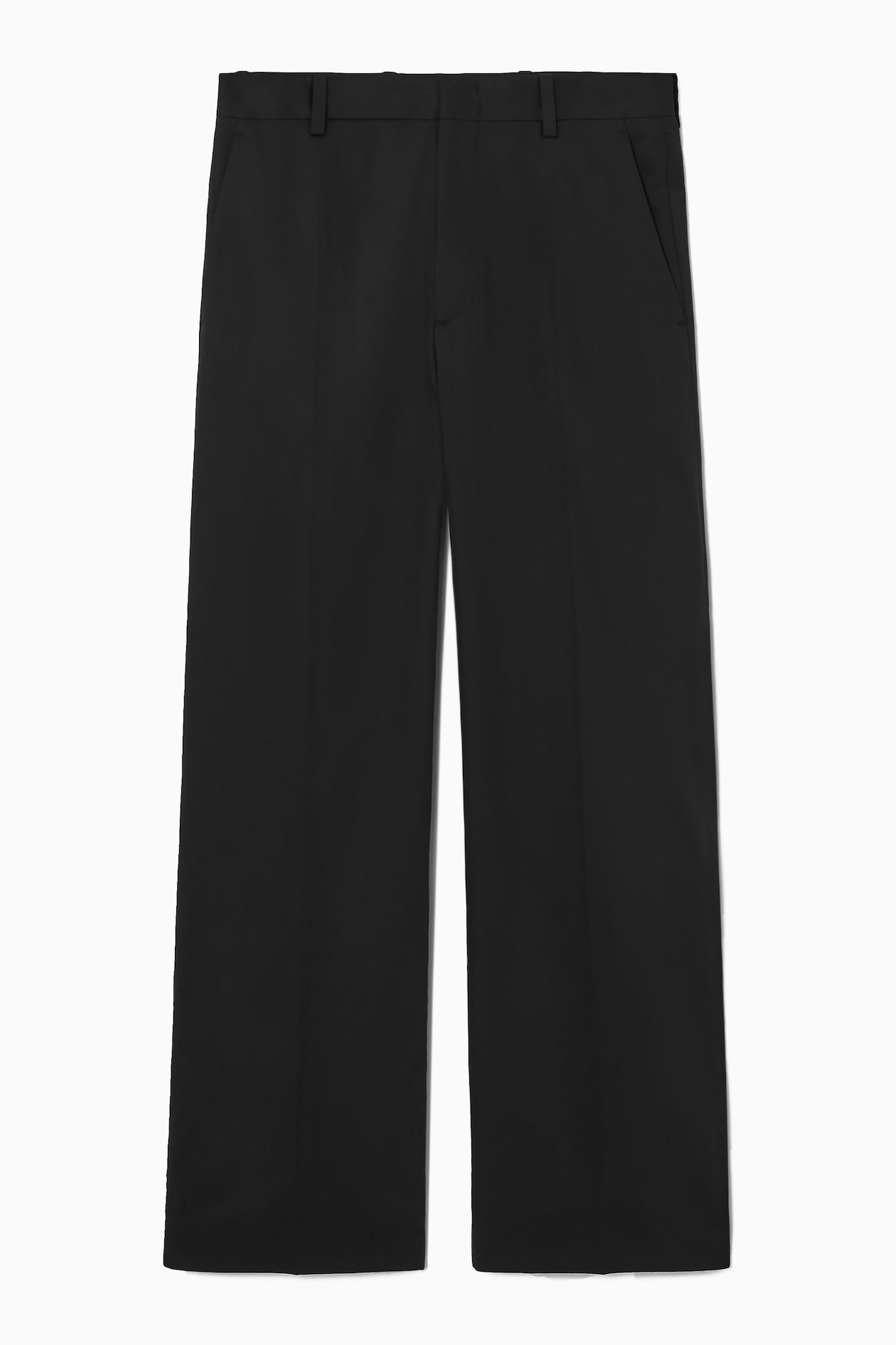 

Широкие брюки из льна-relaxed fit COS, черный