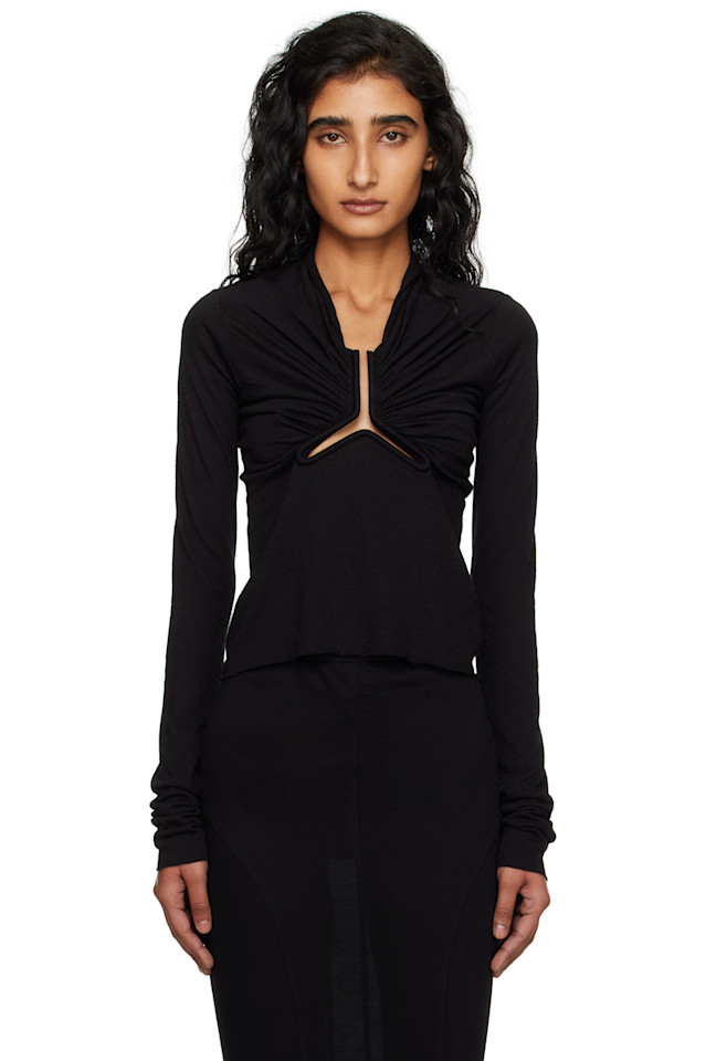 

Футболка Concordians allanah ls Rick Owens, черный