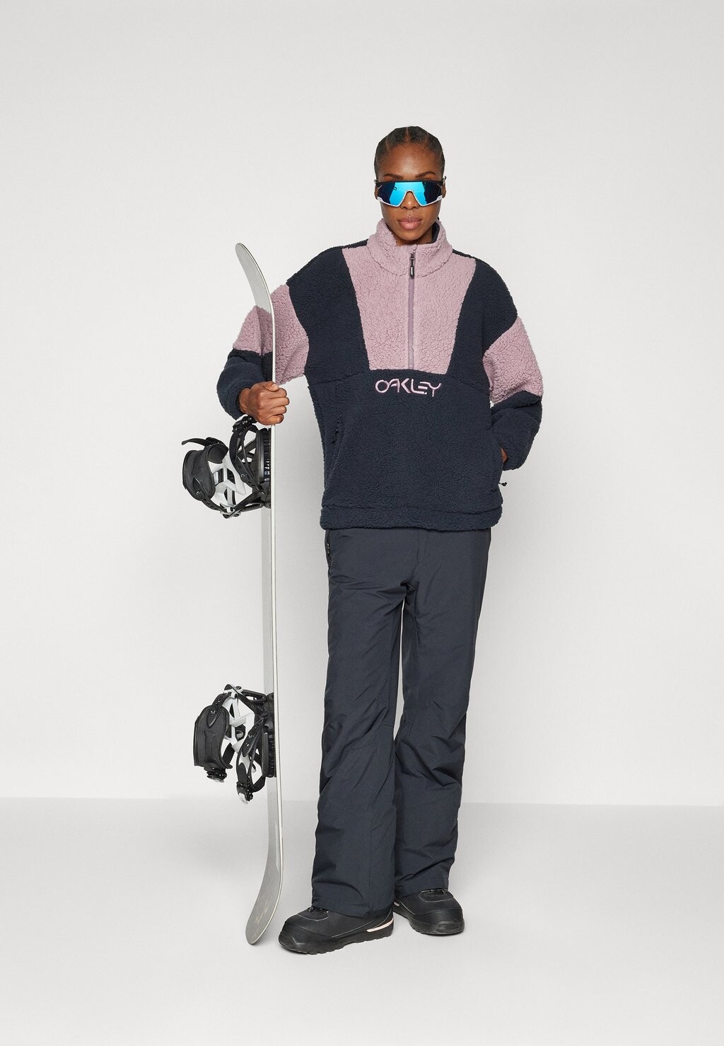 

Флисовый джемпер TNP EMBER HALF ZIP RC FLEECE Oakley, светло-розовый