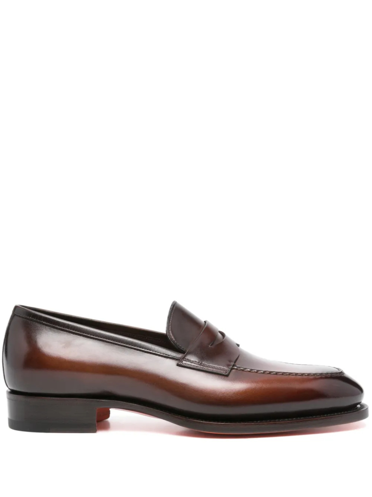 

Santoni лоферы Easy, коричневый