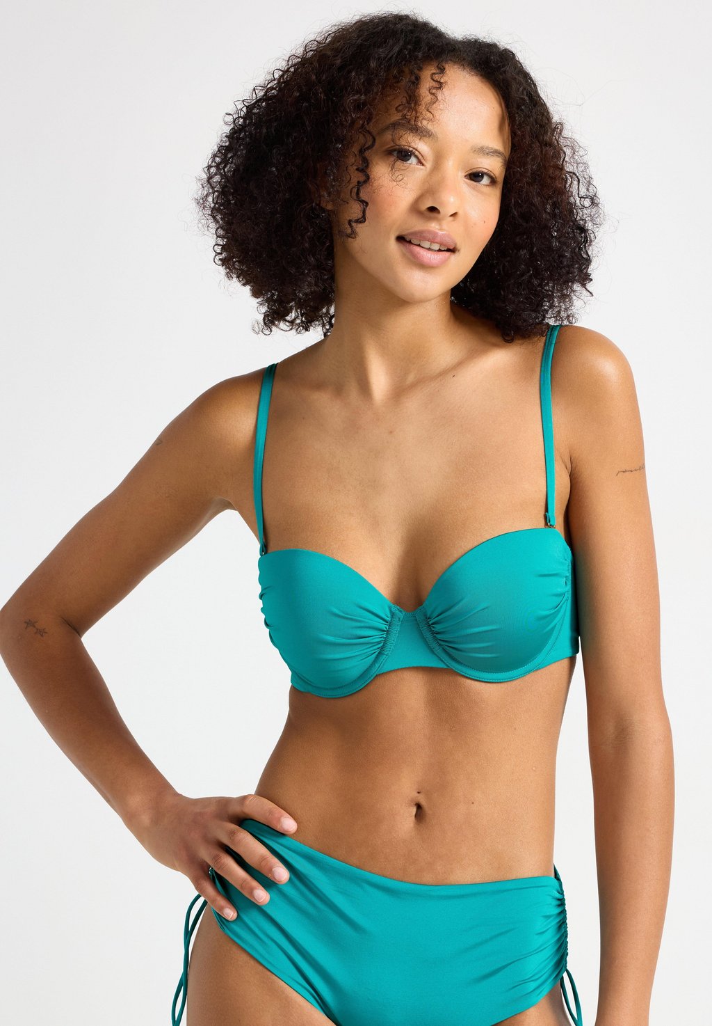 

Верх бикини PADDED BALCONETTE Lindex, бирюзовый