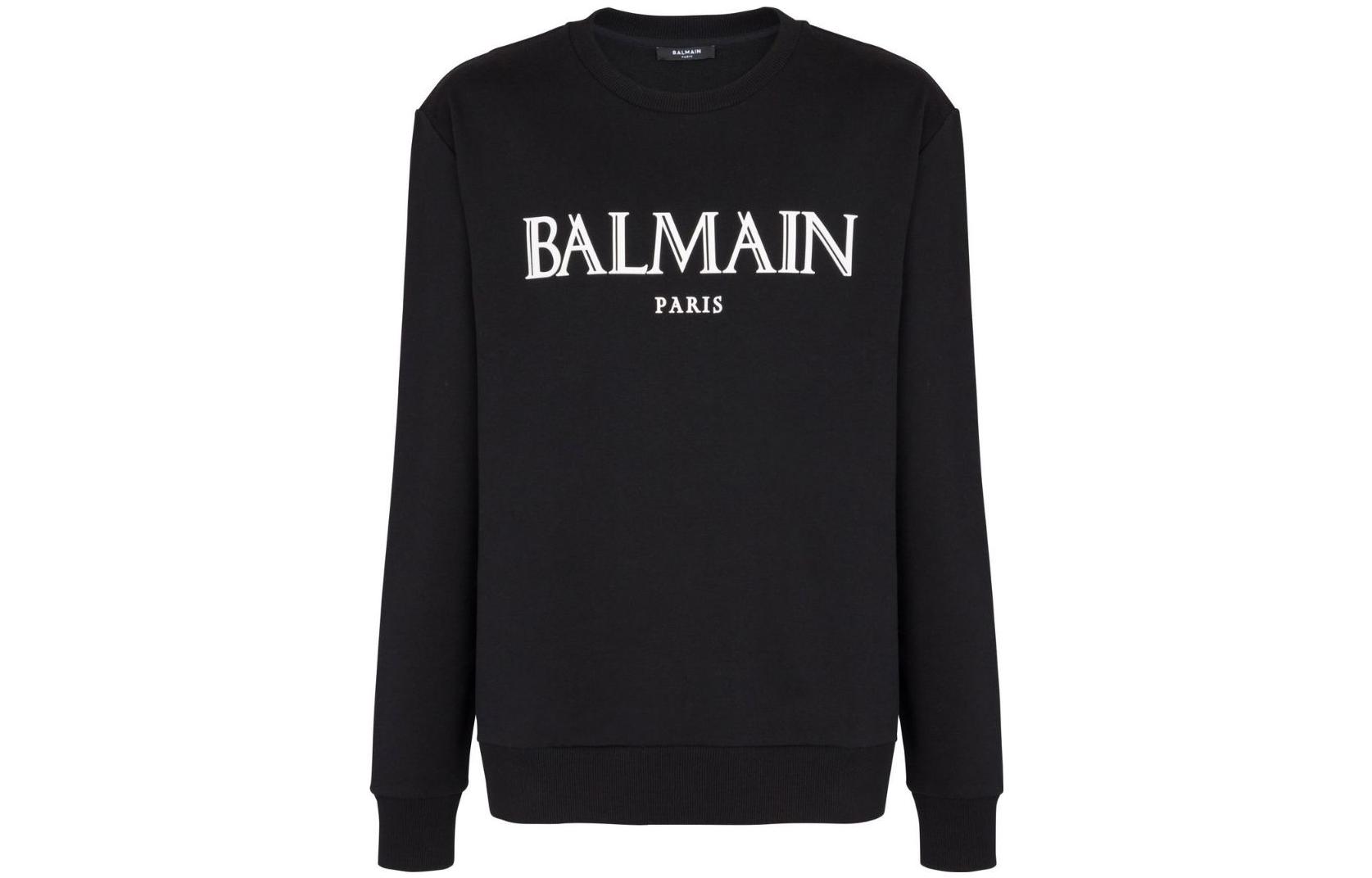 

Весна-Лето 2023 Толстовка Мужская Черная BALMAIN