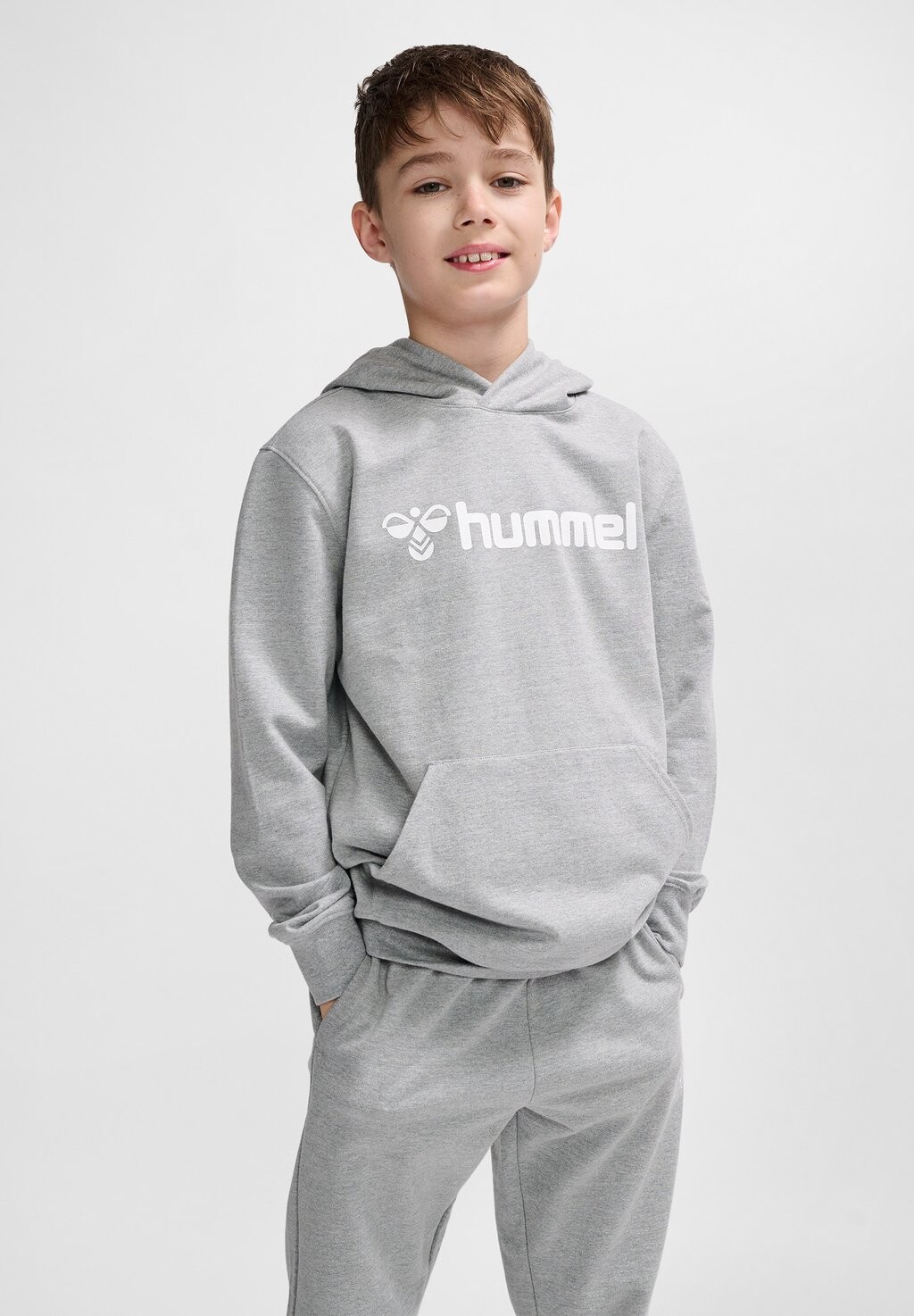 

Худи Hummel, цвет grey melange