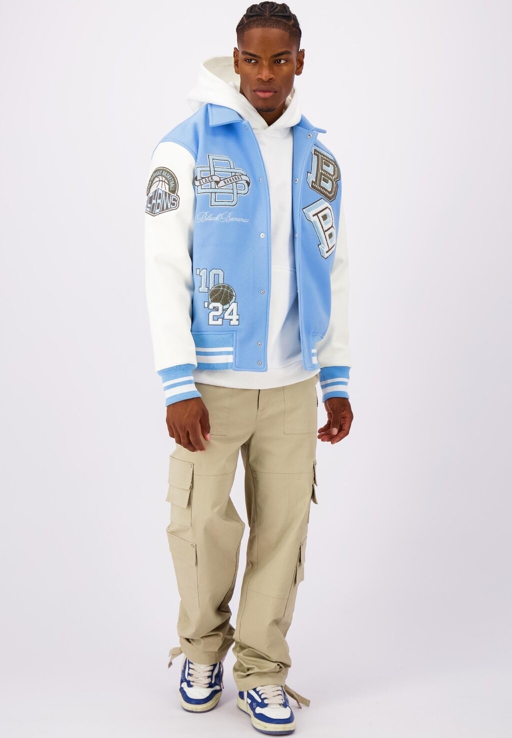 

Демисезонная куртка CHAMPIONSHIPS VARSITY Black Bananas, цвет blue