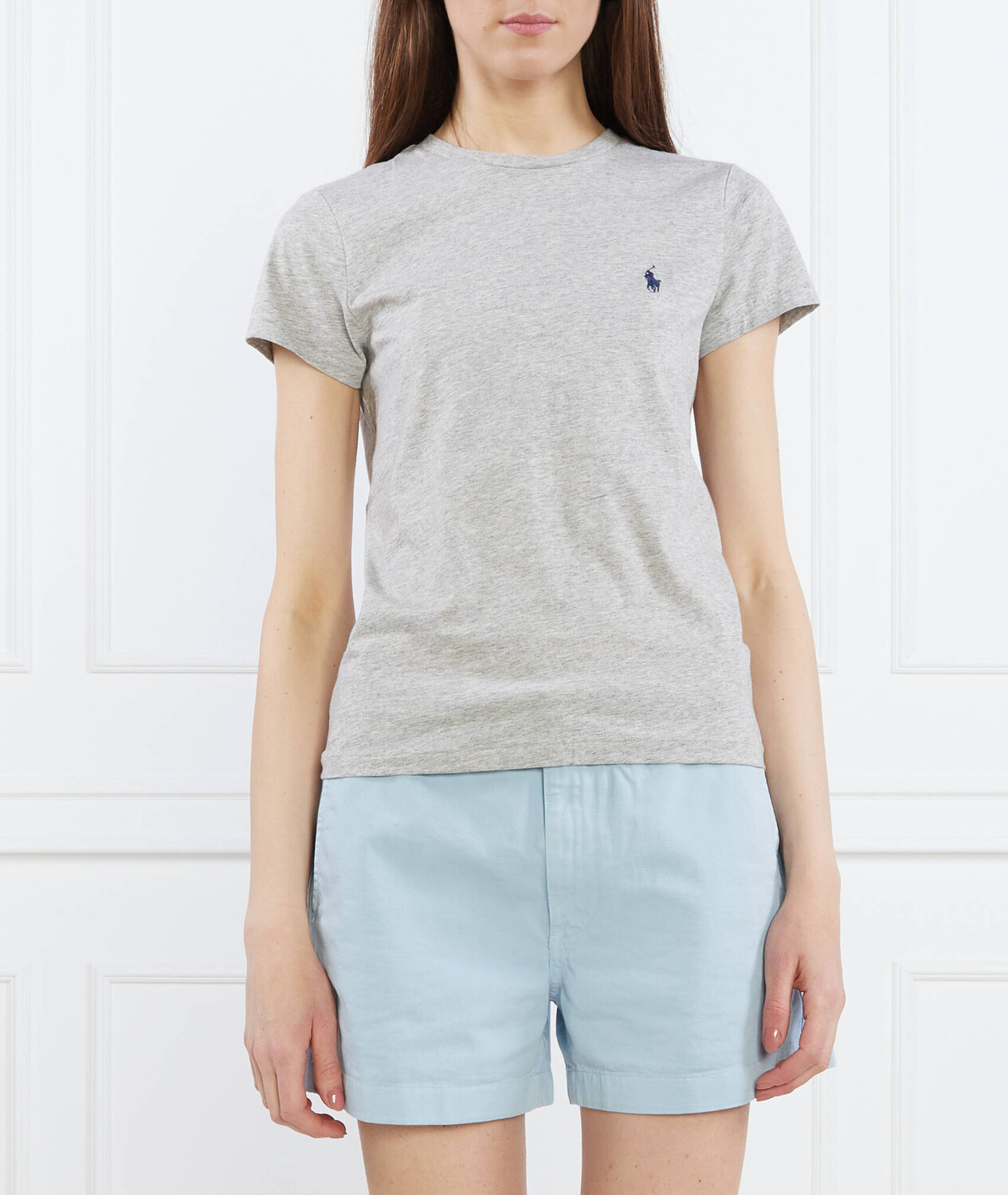 

Футболка POLO RALPH LAUREN Regular Fit, серый