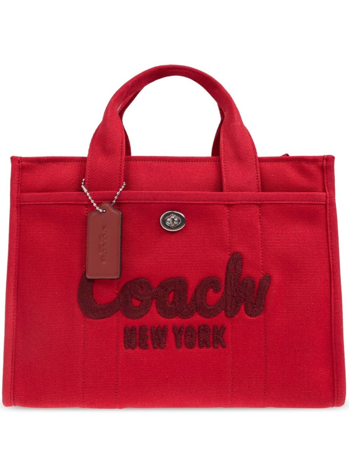 

Сумка-тоут для груза Coach, красный