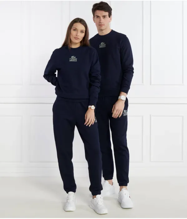 Толстовка Lacoste Classic Fit, темно-синяя — фото 2