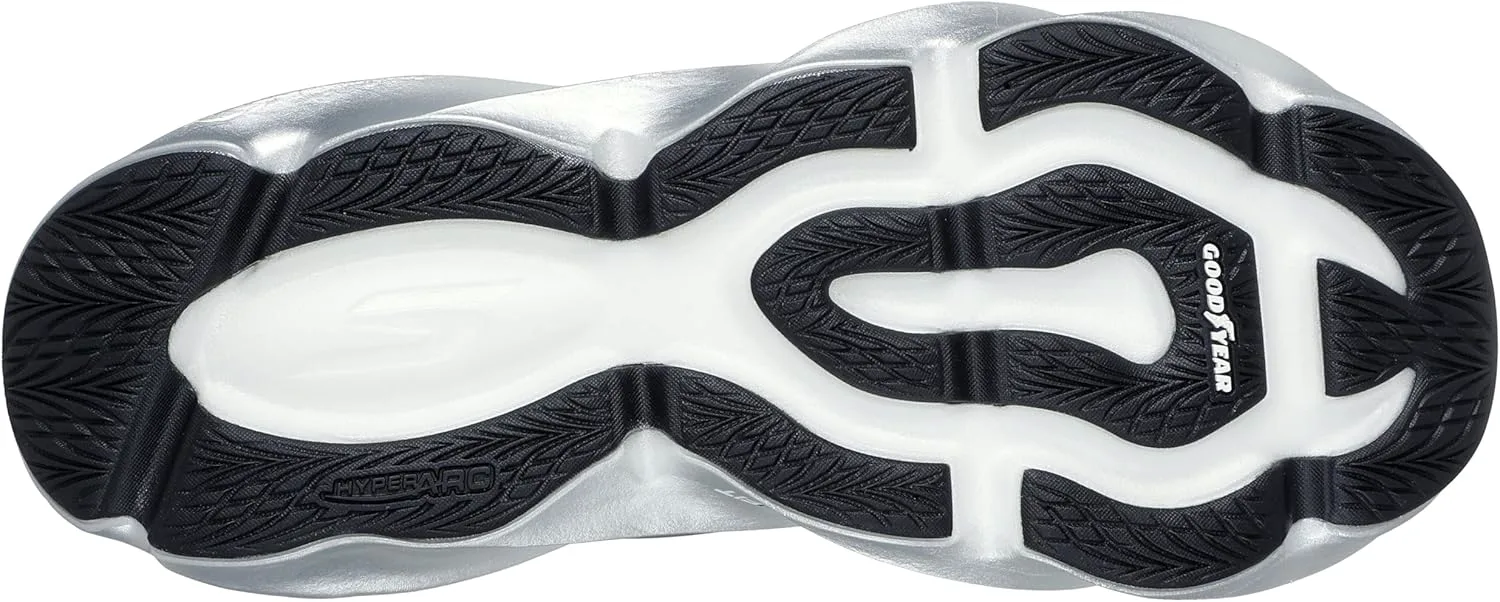 Мужские слипоны Skechers Aero Burst без шнурков, черно-белый — фото 2