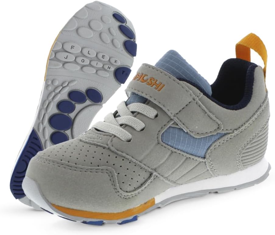 Кроссовки TSUKIHOSHI Boys Racer (Toddler/Little Kid), серый
